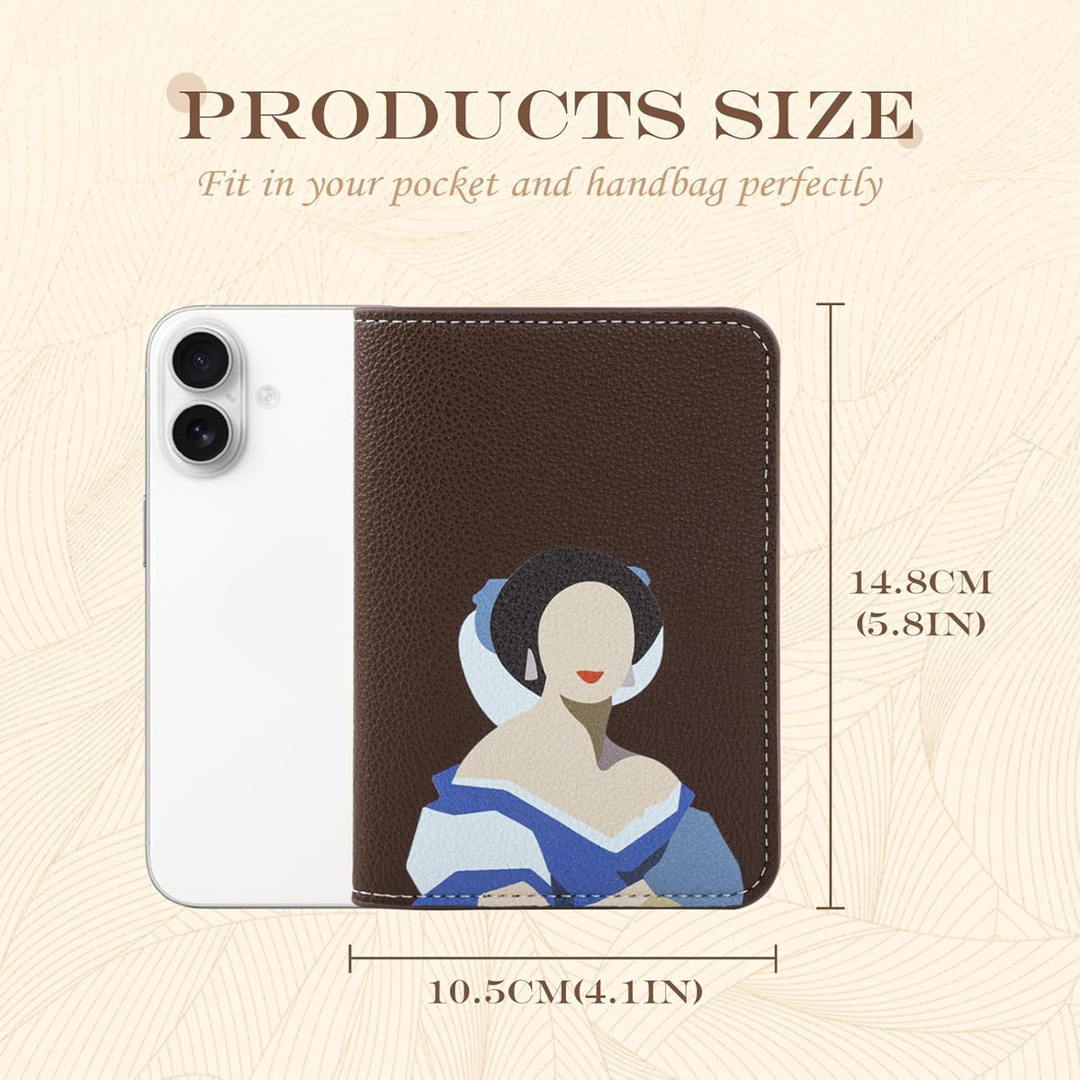 Slim Passport Holder RFID Blocking Travel Wallet - PU Leather Protector Case for Quick TSA Access, Secure Boarding Passes & ID Cards for Men Women International Travel