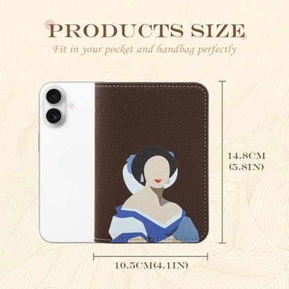 Slim Passport Holder RFID Blocking Travel Wallet - PU Leather Protector Case for Quick TSA Access, Secure Boarding Passes & ID Cards for Men Women International Travel