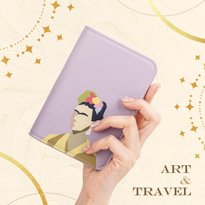 Slim Passport Holder RFID Blocking Travel Wallet - PU Leather Protector Case for Quick TSA Access, Secure Boarding Passes & ID Cards for Men Women International Travel
