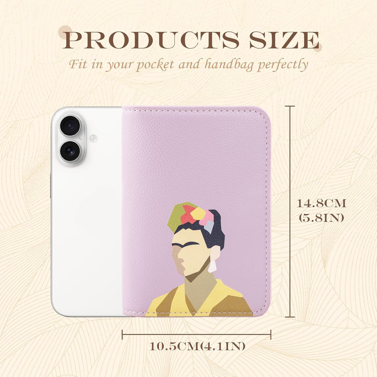 Slim Passport Holder RFID Blocking Travel Wallet - PU Leather Protector Case for Quick TSA Access, Secure Boarding Passes & ID Cards for Men Women International Travel