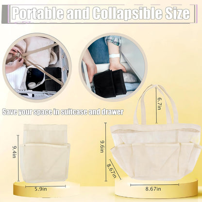 Mesh Shower Caddy Portable, Quick Dry Hanging Shower Tote Bag for College Dorm Room Essentials, Large Capacity Shower Caddy Dorm for Bathroom Gym Swimming
