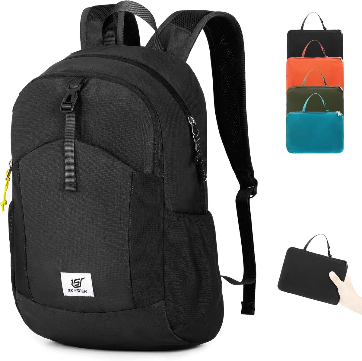 Small Hiking Backpack for Men Women 20L RFID Packable Daypack Ultralight Foldable Back Pack Lightweight Collapsible Travel Day Pack