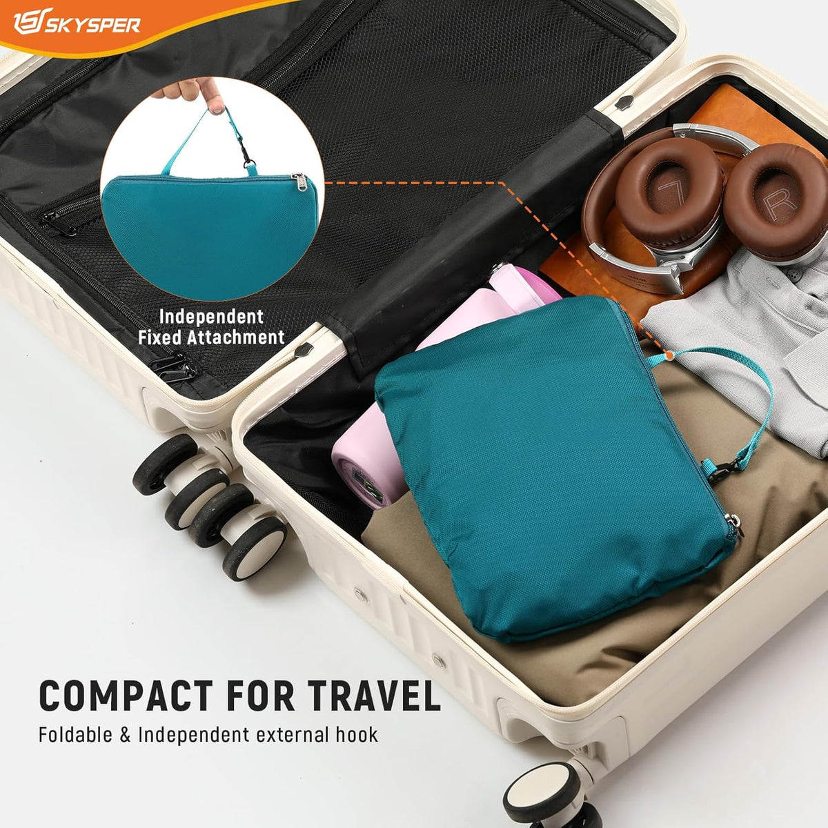 Small Hiking Backpack for Men Women 20L RFID Packable Daypack Ultralight Foldable Back Pack Lightweight Collapsible Travel Day Pack