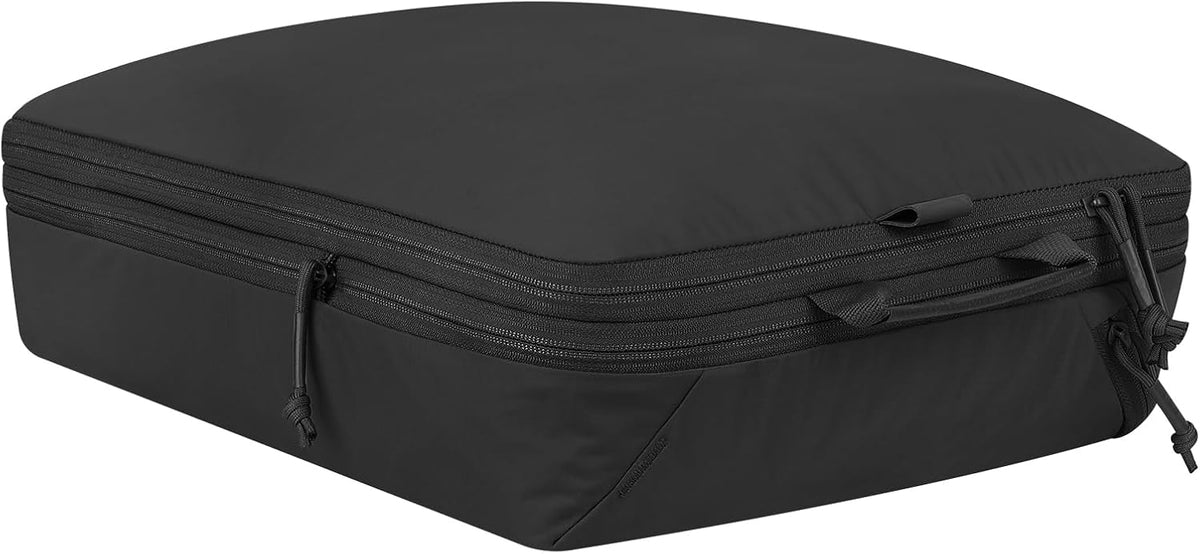 Compression Packing Cube for Travel, Luggage Organizers Packing Cubes for Carry On Suitcase, Compressible Expansion Dual Compartment Zipper Travel Organizer