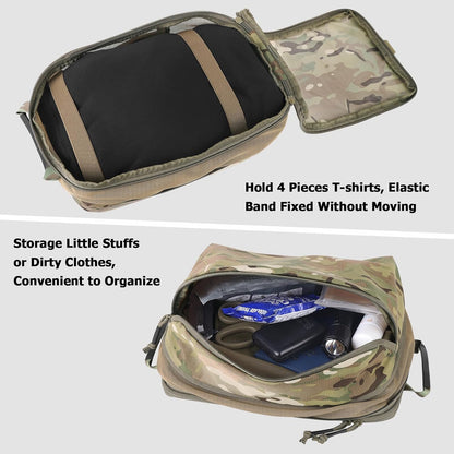 Compression Packing Cube for Travel, Luggage Organizers Packing Cubes for Carry On Suitcase, Compressible Expansion Dual Compartment Zipper Travel Organizer
