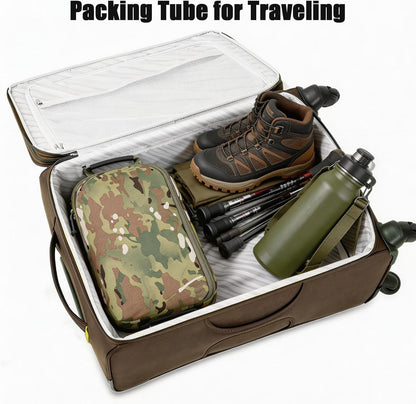 Compression Packing Cube for Travel, Luggage Organizers Packing Cubes for Carry On Suitcase, Compressible Expansion Dual Compartment Zipper Travel Organizer