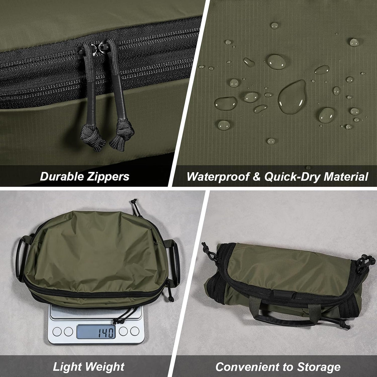 Compression Packing Cube for Travel, Luggage Organizers Packing Cubes for Carry On Suitcase, Compressible Expansion Dual Compartment Zipper Travel Organizer