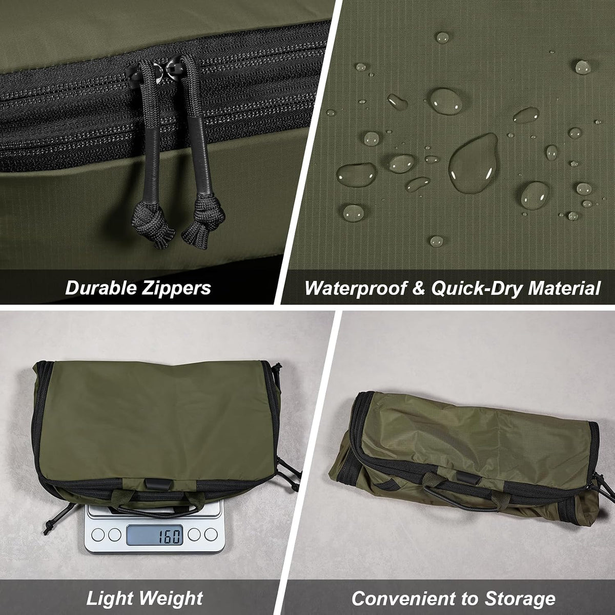 Compression Packing Cube for Travel, Luggage Organizers Packing Cubes for Carry On Suitcase, Compressible Expansion Dual Compartment Zipper Travel Organizer