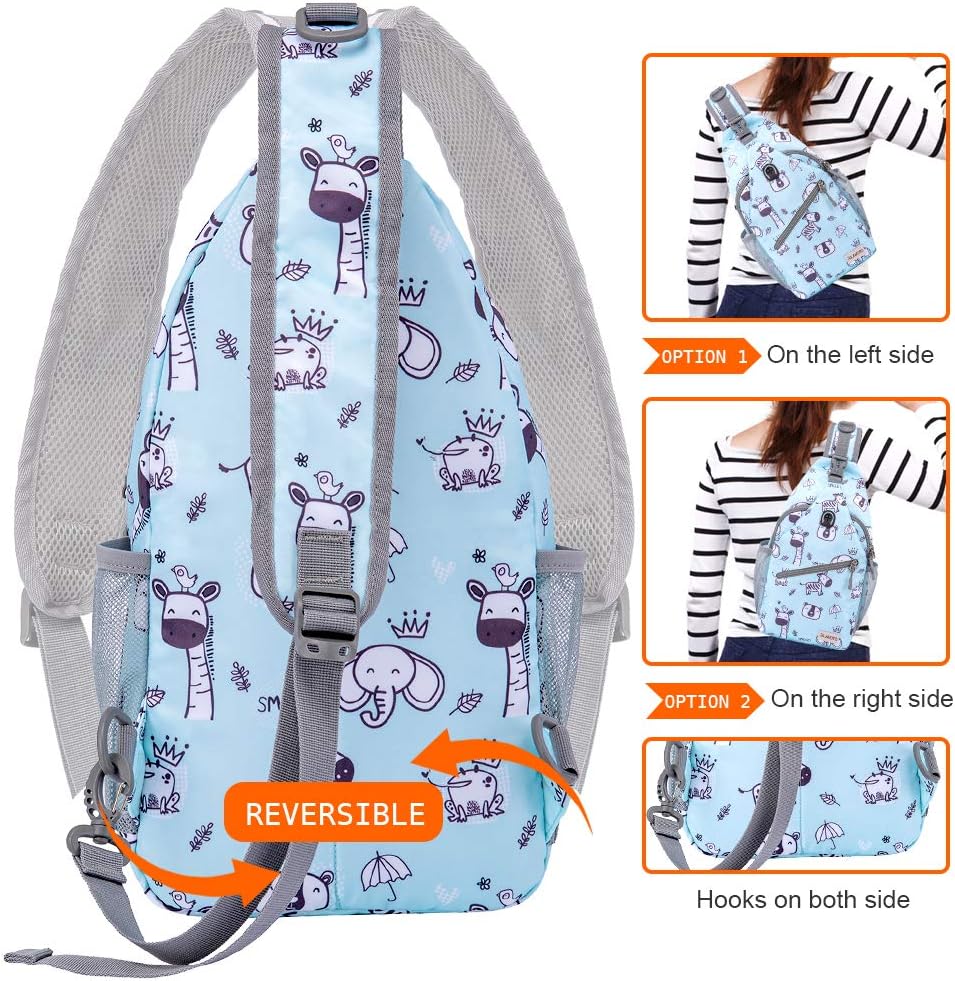 Sling Bag,Small Crossbody Sling Backpack,Water Resistant Shoulder Daypack for Travel,Anti Thief Chest Bag for Hiking(Black(New))