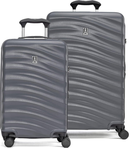 Maxlite Air V2 Hardside Expandable Carry on Luggage, 8 Spinner Wheels, Lightweight Hard Shell Suitcase, TSA lock, Slate Green, Carry On 20-Inch