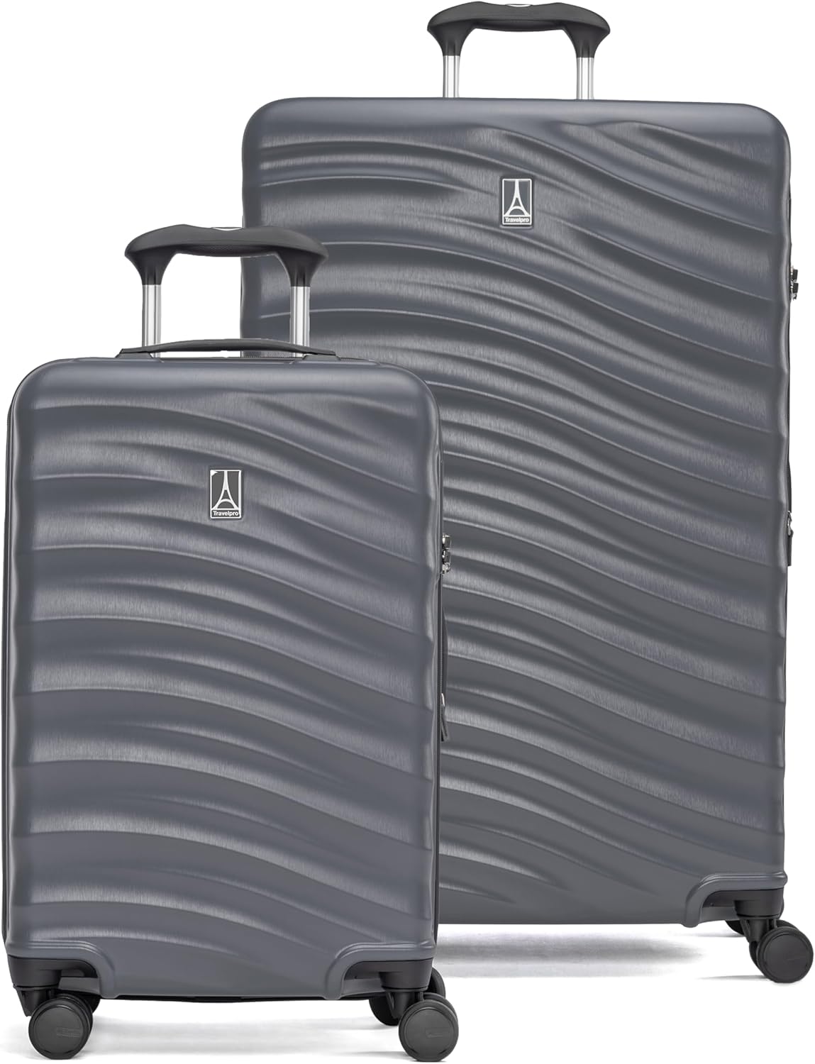 Maxlite Air V2 Hardside Expandable Carry on Luggage, 8 Spinner Wheels, Lightweight Hard Shell Suitcase, TSA lock, Slate Green, Carry On 20-Inch