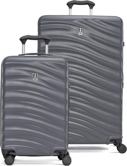 Maxlite Air V2 Hardside Expandable Carry on Luggage, 8 Spinner Wheels, Lightweight Hard Shell Suitcase, TSA lock, Slate Green, Carry On 20-Inch