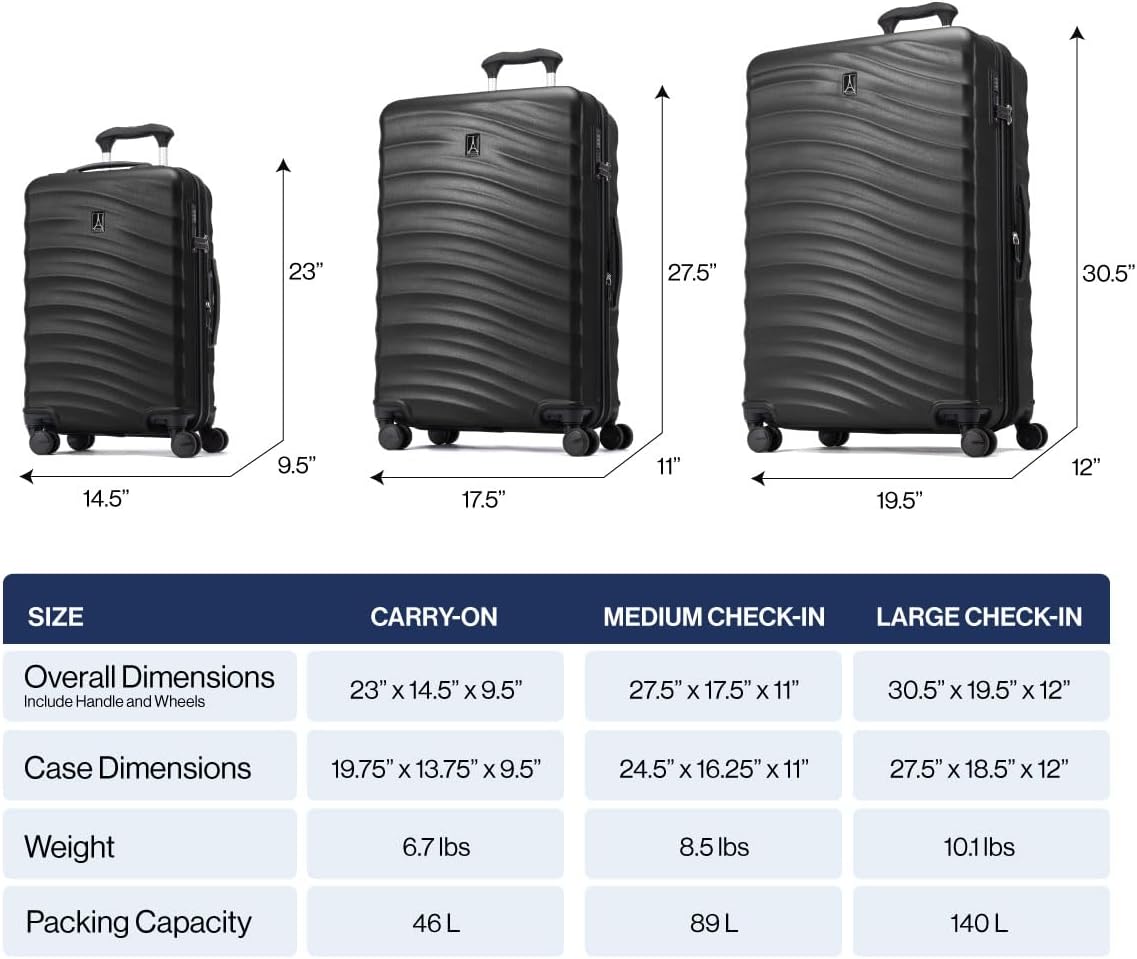 Maxlite Air V2 Hardside Expandable Carry on Luggage, 8 Spinner Wheels, Lightweight Hard Shell Suitcase, TSA lock, Slate Green, Carry On 20-Inch