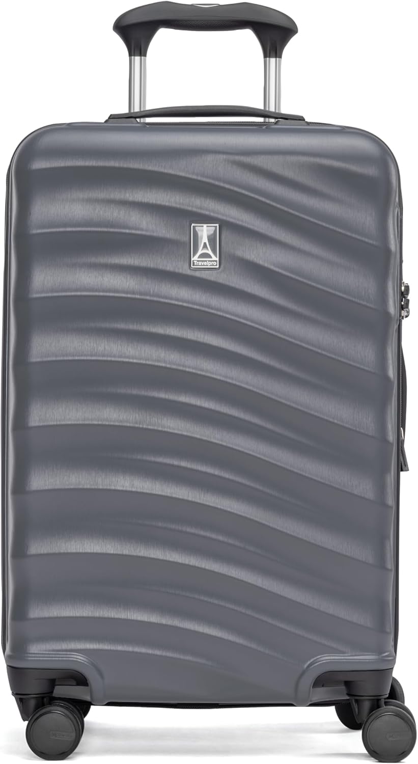 Maxlite Air V2 Hardside Expandable Carry on Luggage, 8 Spinner Wheels, Lightweight Hard Shell Suitcase, TSA lock, Slate Green, Carry On 20-Inch