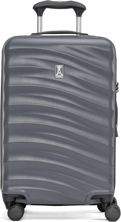Maxlite Air V2 Hardside Expandable Carry on Luggage, 8 Spinner Wheels, Lightweight Hard Shell Suitcase, TSA lock, Slate Green, Carry On 20-Inch