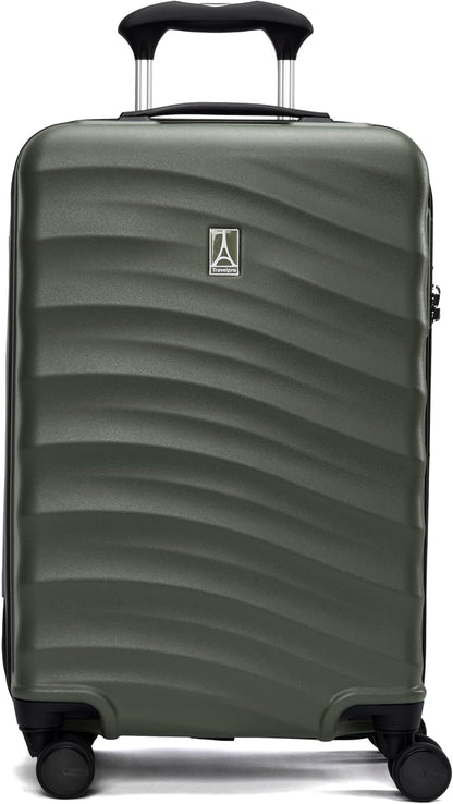 Maxlite Air V2 Hardside Expandable Carry on Luggage, 8 Spinner Wheels, Lightweight Hard Shell Suitcase, TSA lock, Slate Green, Carry On 20-Inch