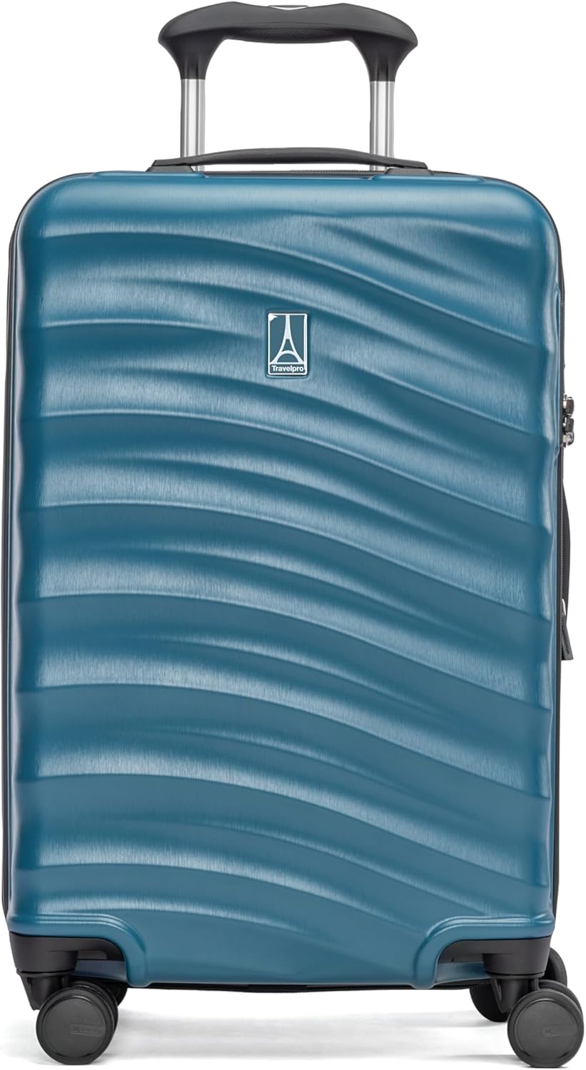 Maxlite Air V2 Hardside Expandable Carry on Luggage, 8 Spinner Wheels, Lightweight Hard Shell Suitcase, TSA lock, Slate Green, Carry On 20-Inch