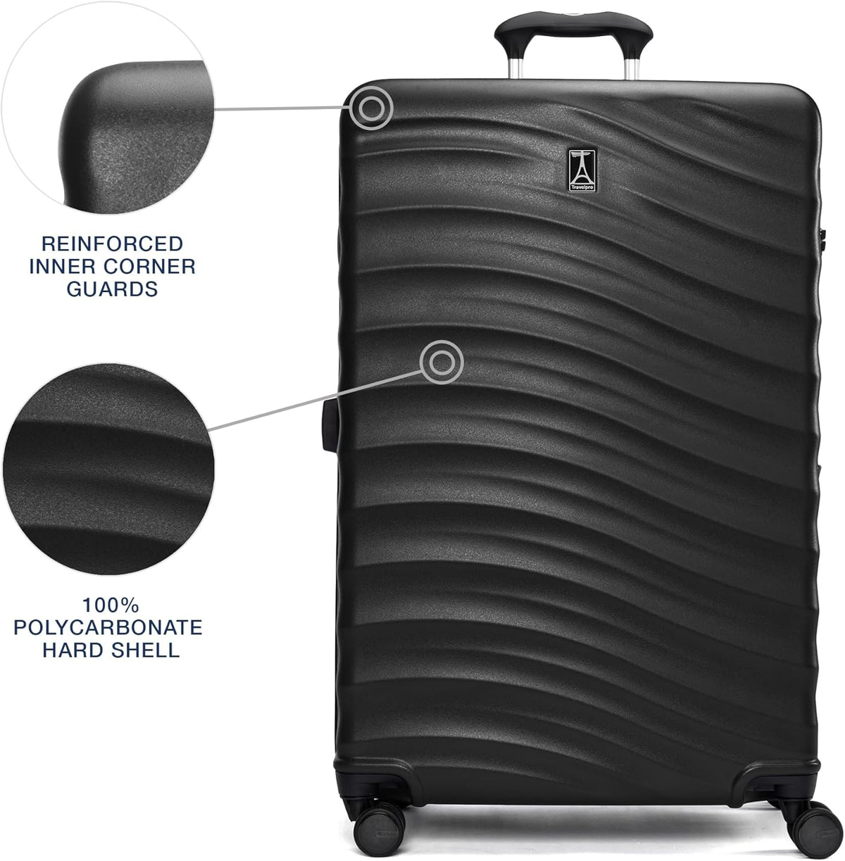 Maxlite Air V2 Hardside Expandable Carry on Luggage, 8 Spinner Wheels, Lightweight Hard Shell Suitcase, TSA lock, Slate Green, Carry On 20-Inch