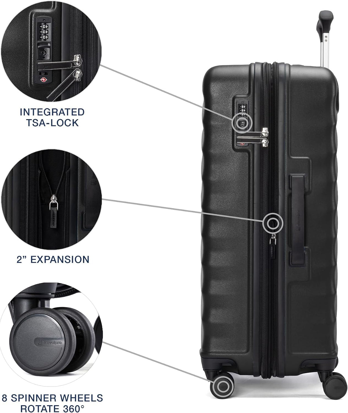 Maxlite Air V2 Hardside Expandable Carry on Luggage, 8 Spinner Wheels, Lightweight Hard Shell Suitcase, TSA lock, Slate Green, Carry On 20-Inch