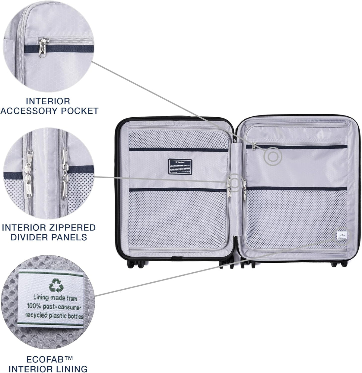 Maxlite Air V2 Hardside Expandable Carry on Luggage, 8 Spinner Wheels, Lightweight Hard Shell Suitcase, TSA lock, Slate Green, Carry On 20-Inch