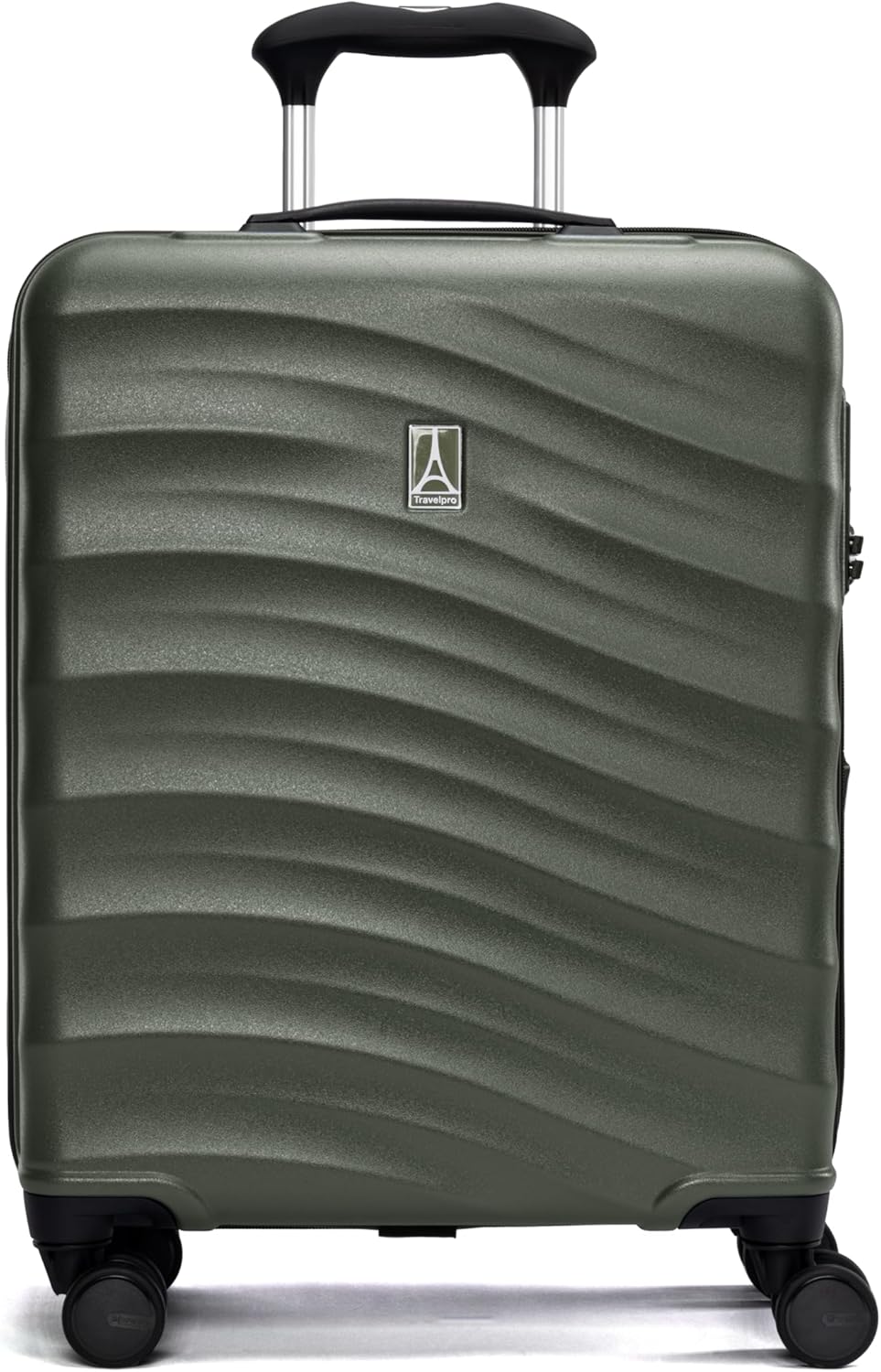 Maxlite Air V2 Hardside Expandable Carry on Luggage, 8 Spinner Wheels, Lightweight Hard Shell Suitcase, TSA lock, Slate Green, Carry On 20-Inch