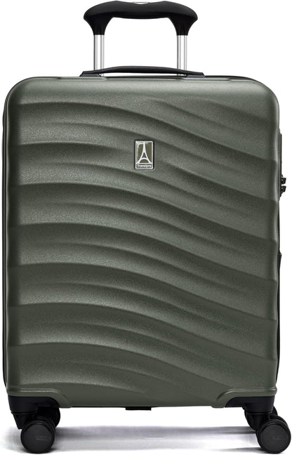 Maxlite Air V2 Hardside Expandable Carry on Luggage, 8 Spinner Wheels, Lightweight Hard Shell Suitcase, TSA lock, Slate Green, Carry On 20-Inch