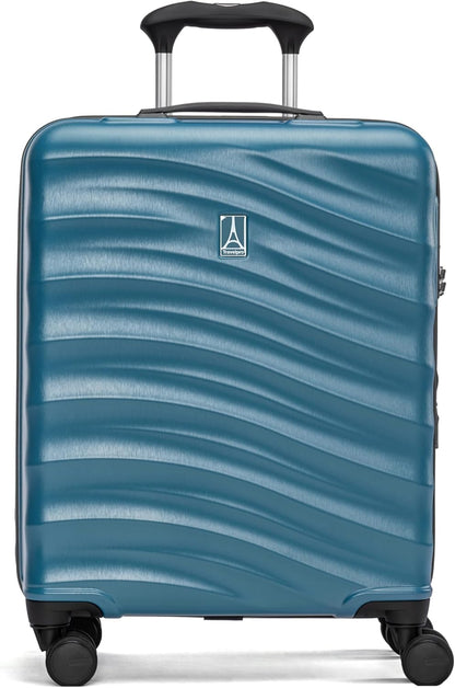 Maxlite Air V2 Hardside Expandable Carry on Luggage, 8 Spinner Wheels, Lightweight Hard Shell Suitcase, TSA lock, Slate Green, Carry On 20-Inch