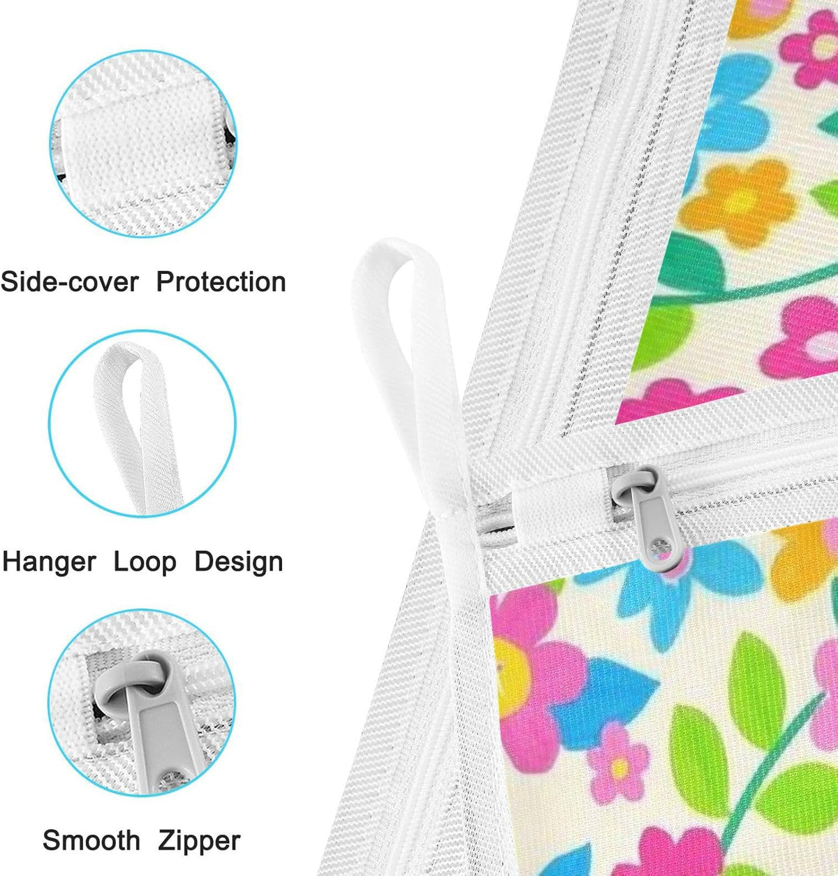 Mesh Laundry Bags Lingerie Bags for Washing Delicates 2 PCS Durable Wash Bag with Zipper Small and Medium Washable Pink Juicy Checkered Cherry - Colors A