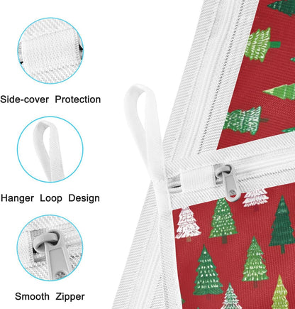 Mesh Laundry Bags Lingerie Bags for Washing Delicates 2 PCS Durable Wash Bag with Zipper Small and Medium Washable Pink Juicy Checkered Cherry - Colors A