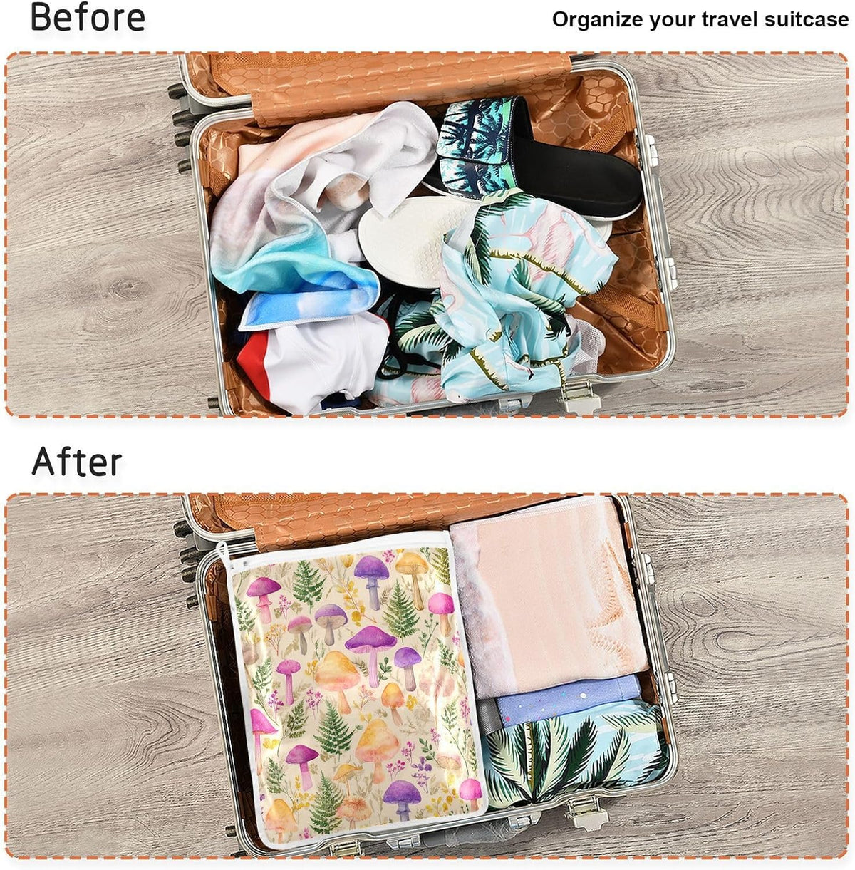 Mesh Laundry Bags Lingerie Bags for Washing Delicates 2 PCS Durable Wash Bag with Zipper Small and Medium Washable Pink Juicy Checkered Cherry - Colors A