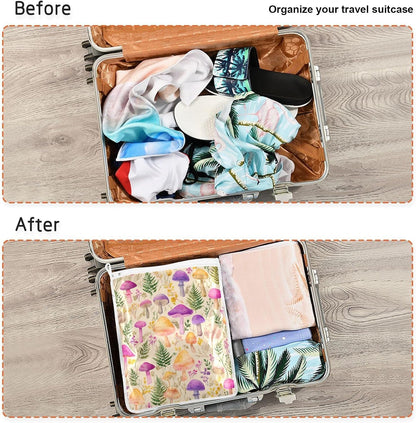 Mesh Laundry Bags Lingerie Bags for Washing Delicates 2 PCS Durable Wash Bag with Zipper Small and Medium Washable Pink Juicy Checkered Cherry - Colors A