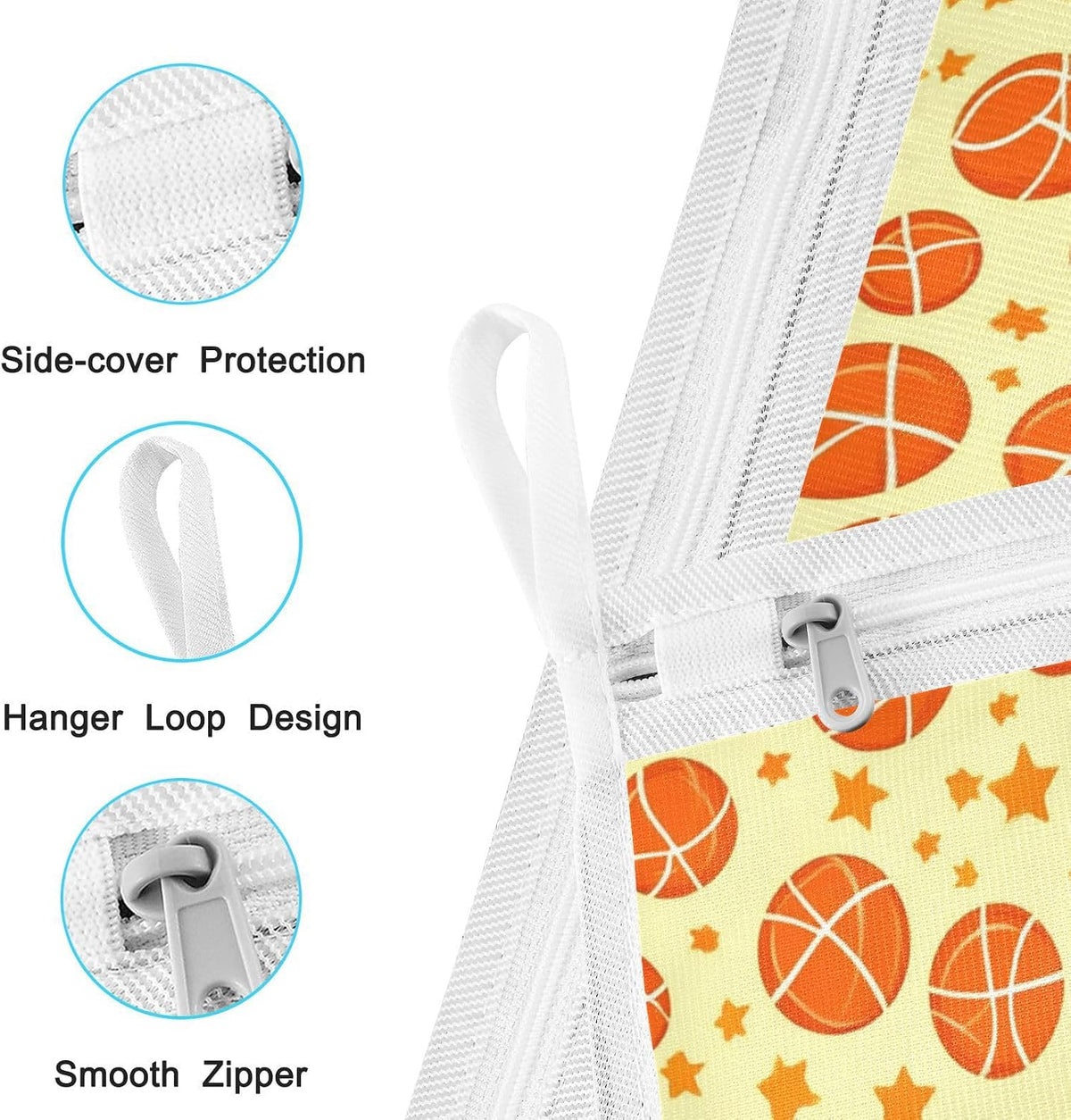 Mesh Laundry Bags Lingerie Bags for Washing Delicates 2 PCS Durable Wash Bag with Zipper Small and Medium Washable Pink Juicy Checkered Cherry - Colors A