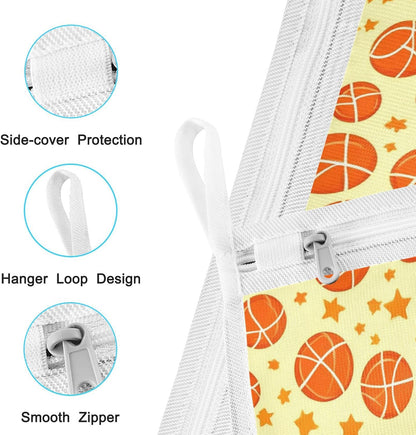 Mesh Laundry Bags Lingerie Bags for Washing Delicates 2 PCS Durable Wash Bag with Zipper Small and Medium Washable Pink Juicy Checkered Cherry - Colors A