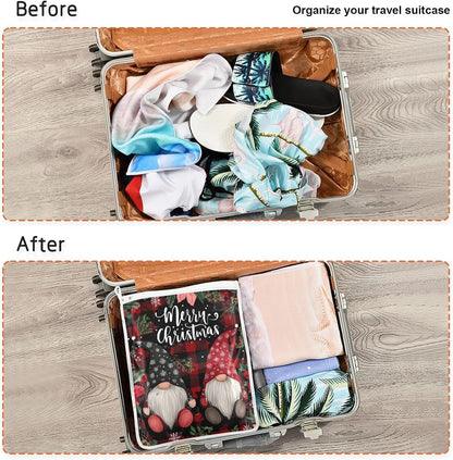 Mesh Laundry Bags Lingerie Bags for Washing Delicates 2 PCS Durable Wash Bag with Zipper Small and Medium Washable Pink Juicy Checkered Cherry - Colors A