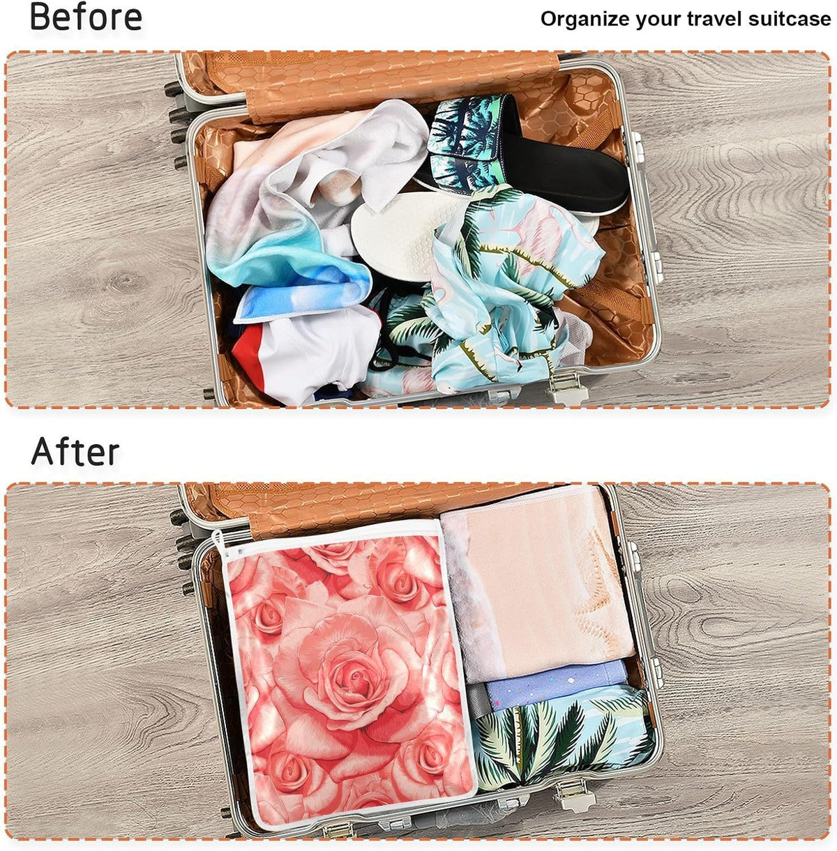 Mesh Laundry Bags Lingerie Bags for Washing Delicates 2 PCS Durable Wash Bag with Zipper Small and Medium Washable Pink Juicy Checkered Cherry - Colors A
