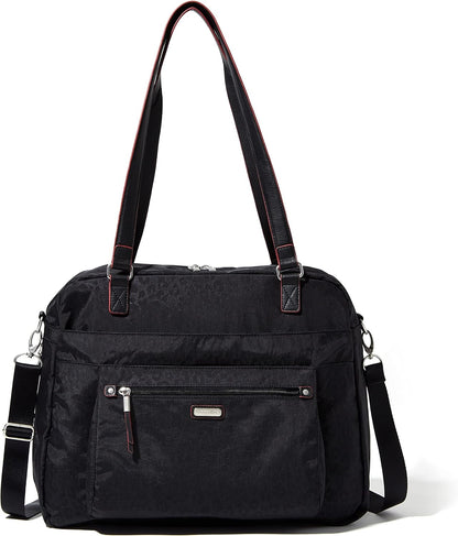 Overnight Expandable Laptop Tote with RFID Phone Wristlet