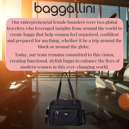 Overnight Expandable Laptop Tote with RFID Phone Wristlet
