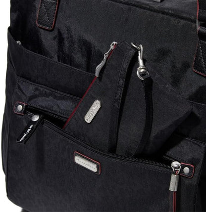 Overnight Expandable Laptop Tote with RFID Phone Wristlet