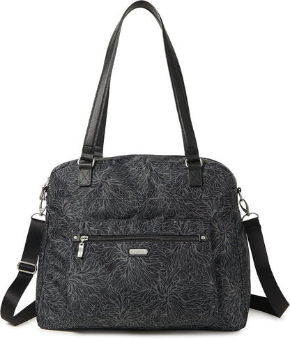 Overnight Expandable Laptop Tote with RFID Phone Wristlet