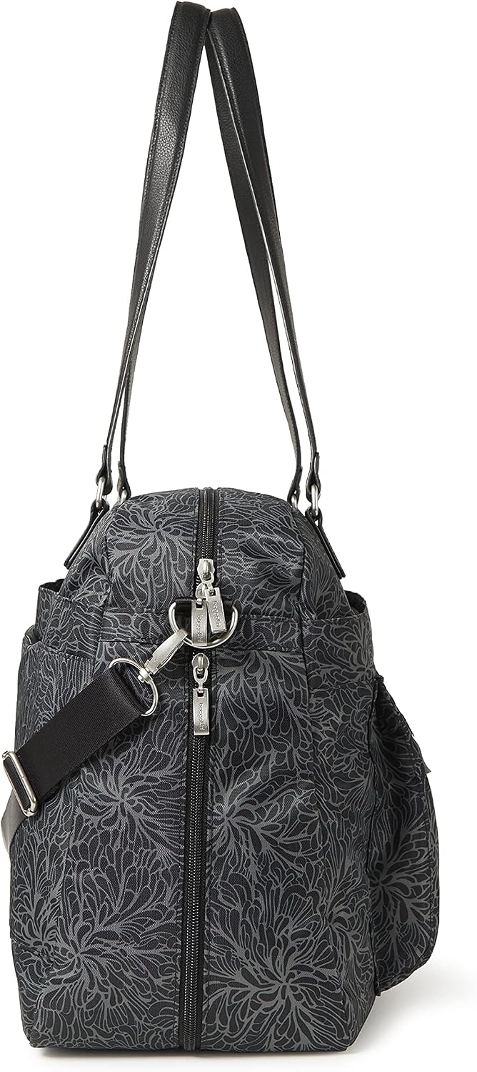 Overnight Expandable Laptop Tote with RFID Phone Wristlet
