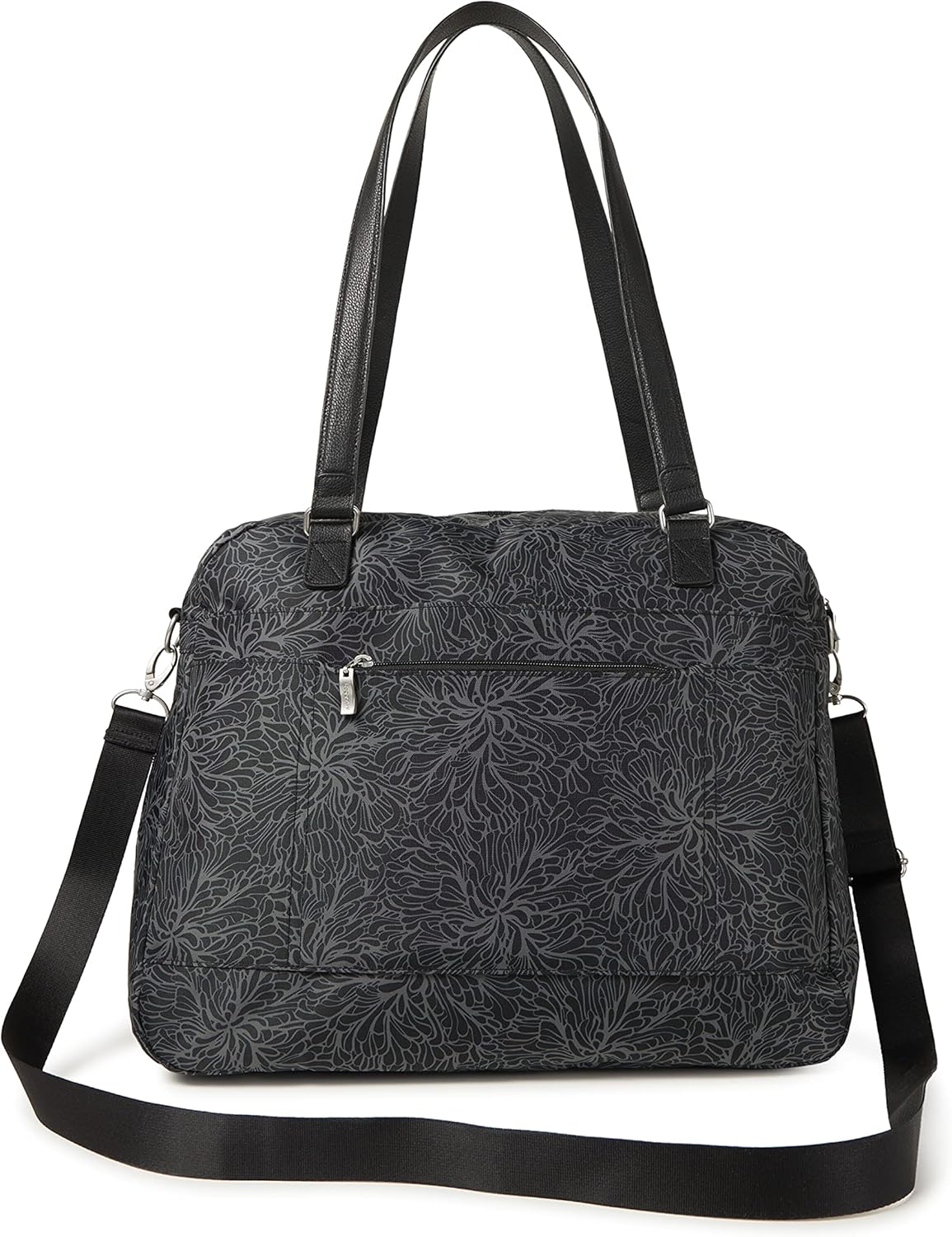 Overnight Expandable Laptop Tote with RFID Phone Wristlet