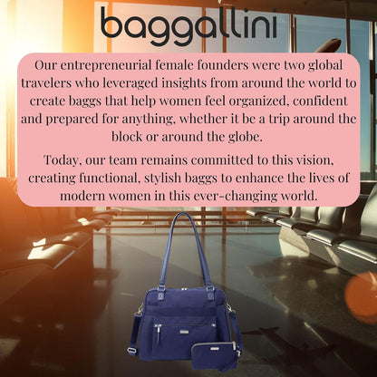 Overnight Expandable Laptop Tote with RFID Phone Wristlet