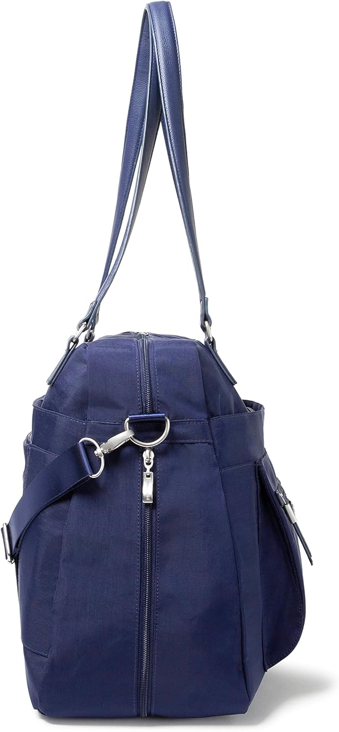 Overnight Expandable Laptop Tote with RFID Phone Wristlet