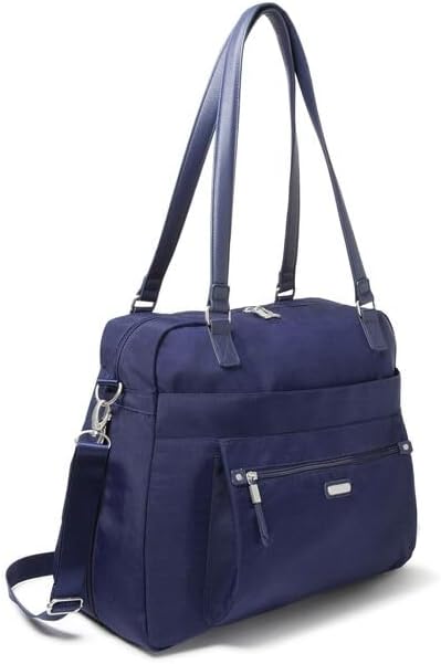 Overnight Expandable Laptop Tote with RFID Phone Wristlet