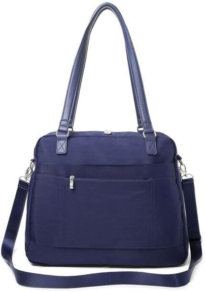 Overnight Expandable Laptop Tote with RFID Phone Wristlet