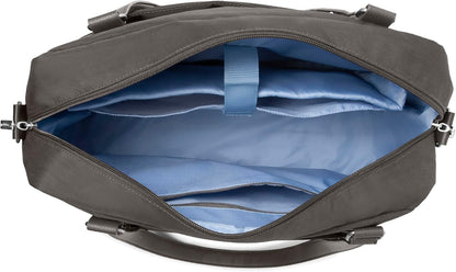Overnight Expandable Laptop Tote with RFID Phone Wristlet