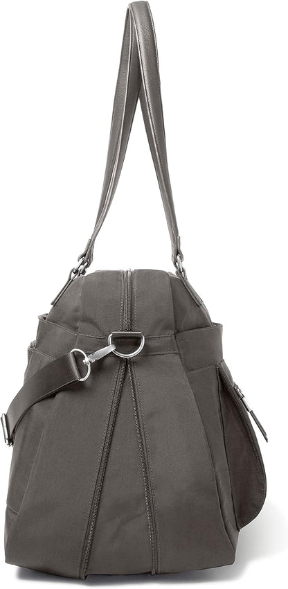Overnight Expandable Laptop Tote with RFID Phone Wristlet