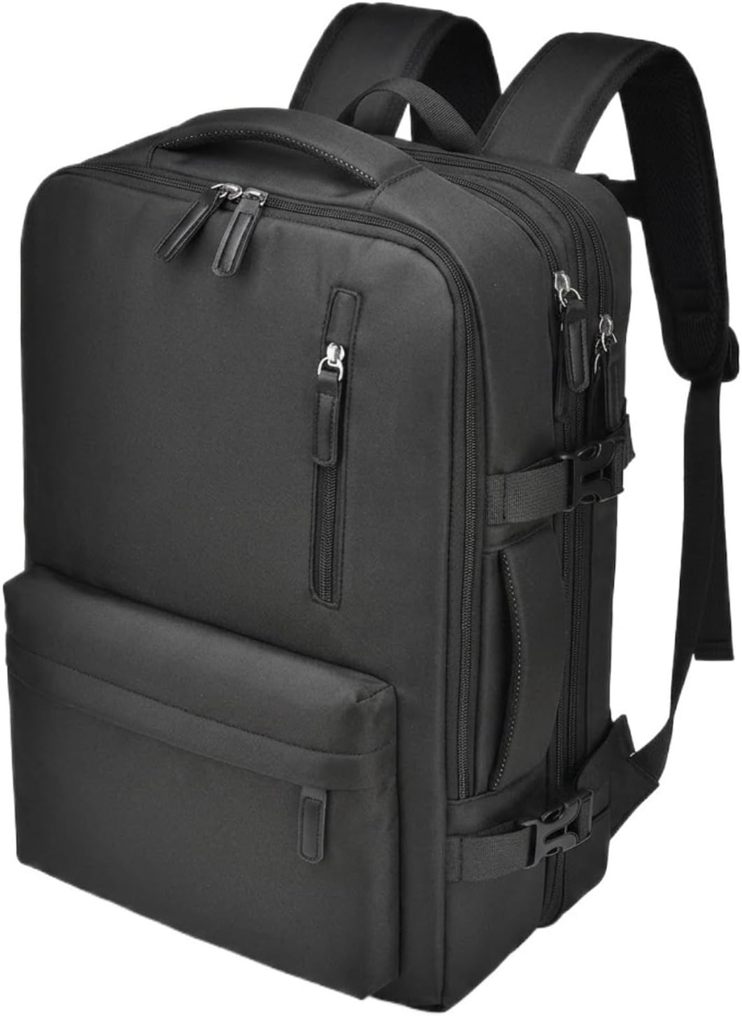 Carry On Travel Backpack Laptop Daypack Business Professional Work Bag (Grey)
