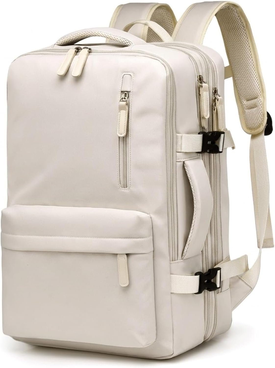 Carry On Travel Backpack Laptop Daypack Business Professional Work Bag (Grey)