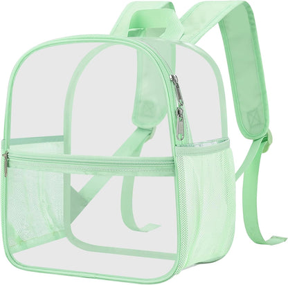 Oraben Small Clear Backpack for Stadium Events Stadium Backpack Waterproof 12x6x12 Clear Bag for Adult Concert Sport Work